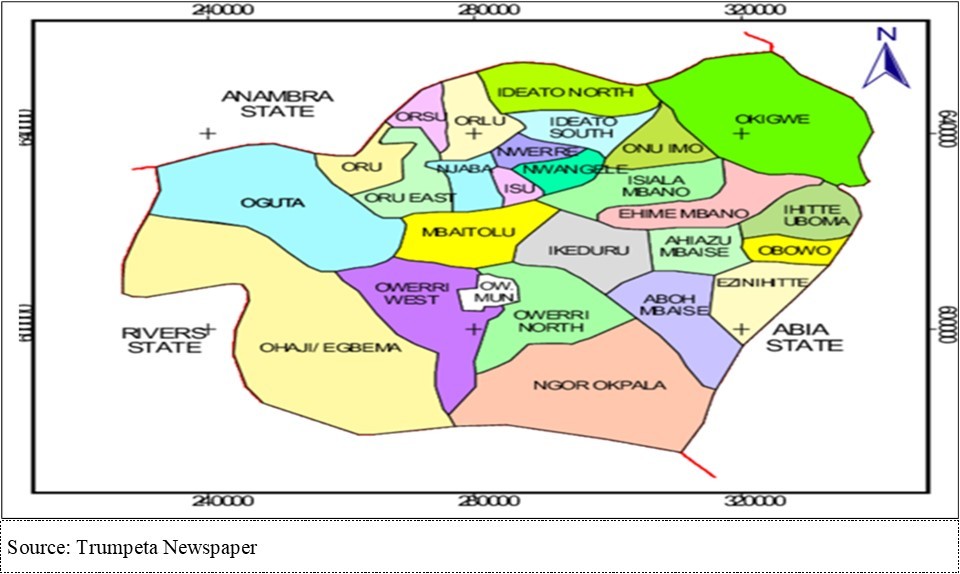 1. Map of Imo State